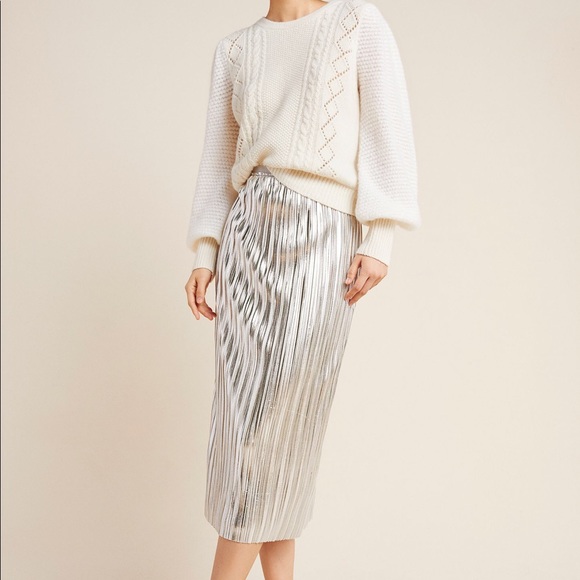 Maeve Dresses & Skirts - SOLD! Maeve Anthropologie NWT Nikola Midi skirt 🔥